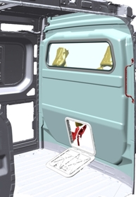 Cloison de séparation pour Utilitaire Nissan Interstar XDD (2024 - 2026)