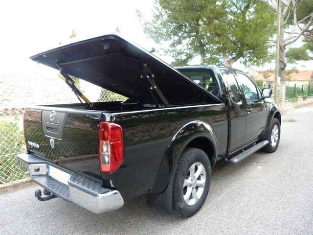 Benne avec tonneau cover